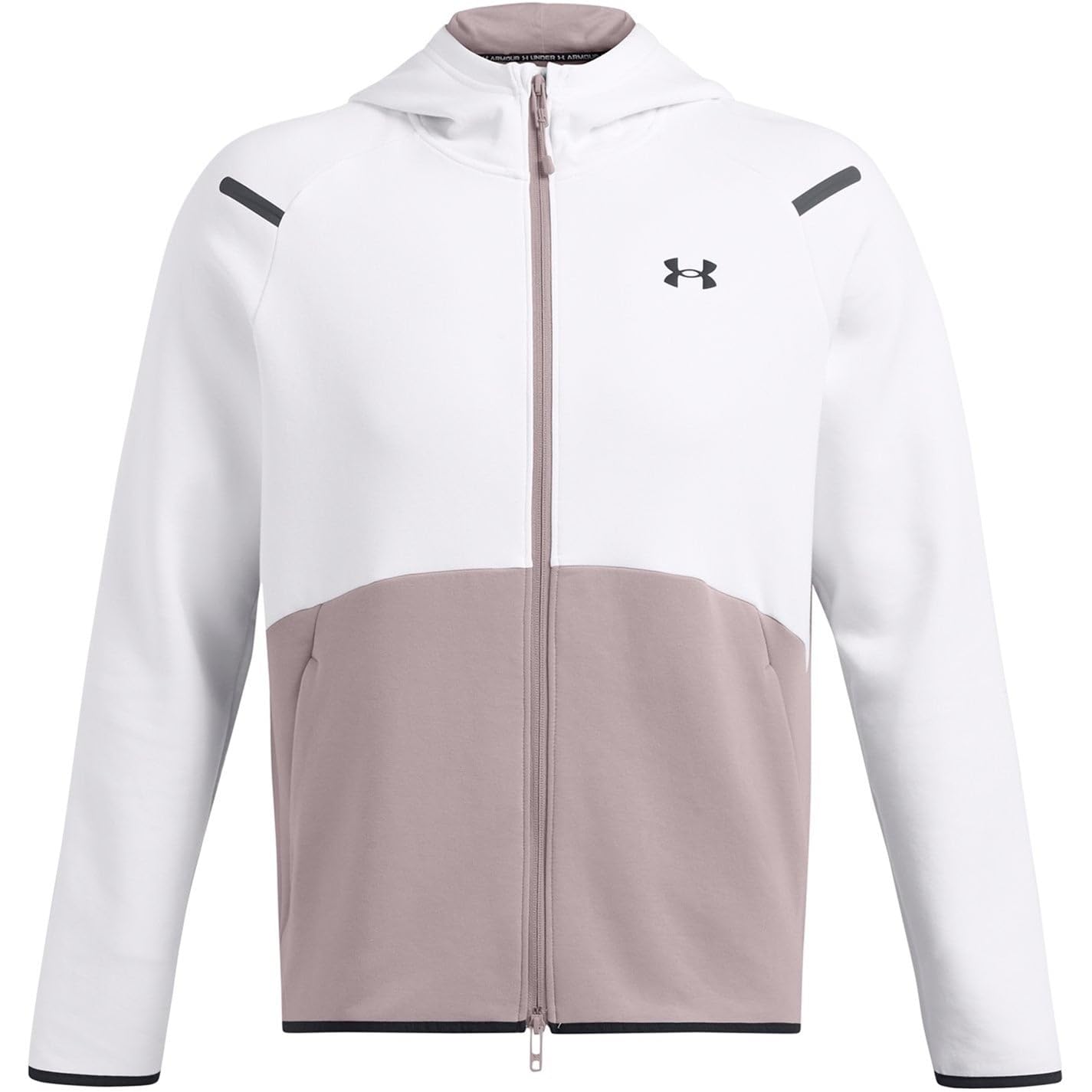 Under Armour Mens Ua Unstoppable Fleece Fz HoodieEu Hoody Tetra Grey M