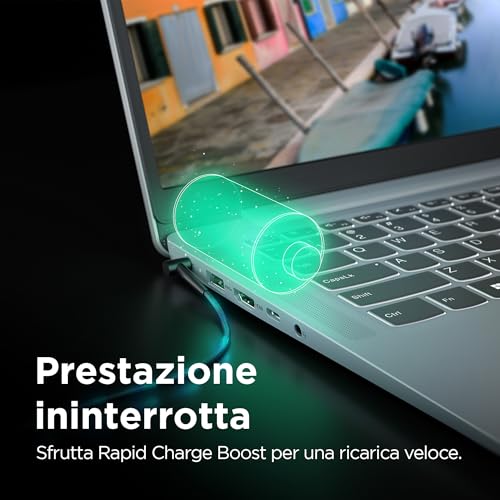 IdeaPad Slim 3 Notebook 15,6” FHD (1920x1080), AMD Ryzen 7 7730U, 16GB RAM, 1TB SSD, Grafica Integrata, Windows 11 Home, WiFi 6 - Arctic Grey, Esclusiva Amazon - Notebook - Immagine 8