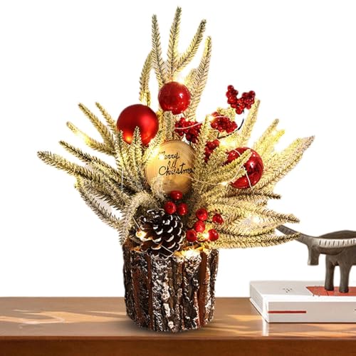 Piccoli alberi di Natale da tavolo, piccoli alberi di Natale da...