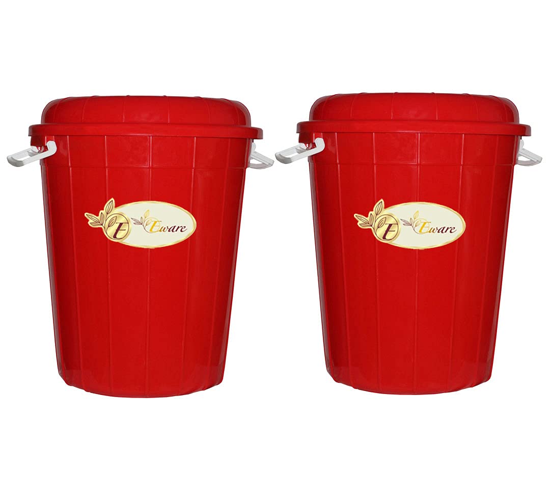 E-WARE Unique Multipurpose Plastic Storage-Bucket Drum (2, 80 LTR) (B09BJCYFKB) Amazon Price History, Amazon Price Tracker