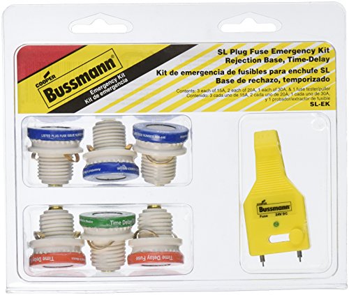Bussmann SL-EK fusible kit d'urgence boîte de rechange électricité résidentielle