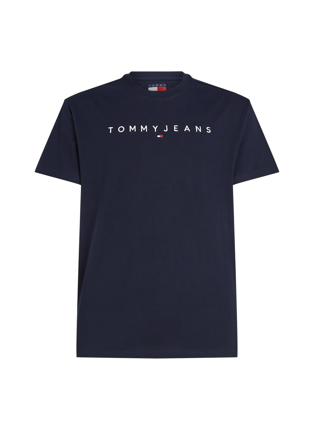 Tommy Jeans Women’s Linear Logo Short Sleeve Cotton T-Shirt