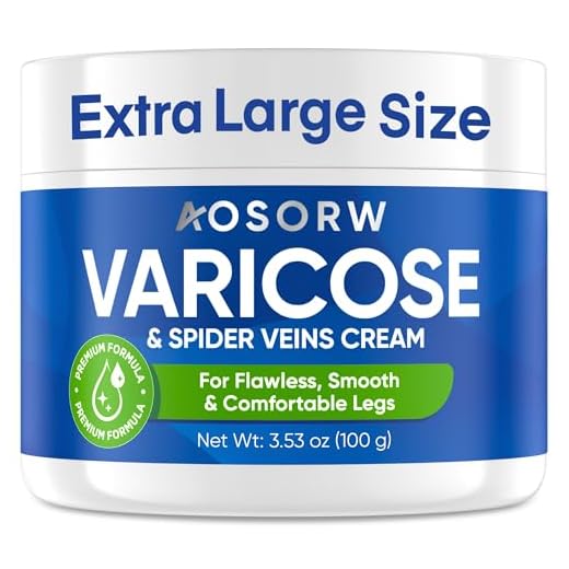 AOSORW Varicose & Spider Veins Cream - Leg Care Cream - Moisturizing Formula for Smooth-Looking Skin (1.77 Fl Oz (Pack of 1))