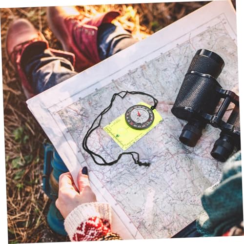 Brújula de bolsillo POPETPOP resistente para senderismo y camping miniatura 4