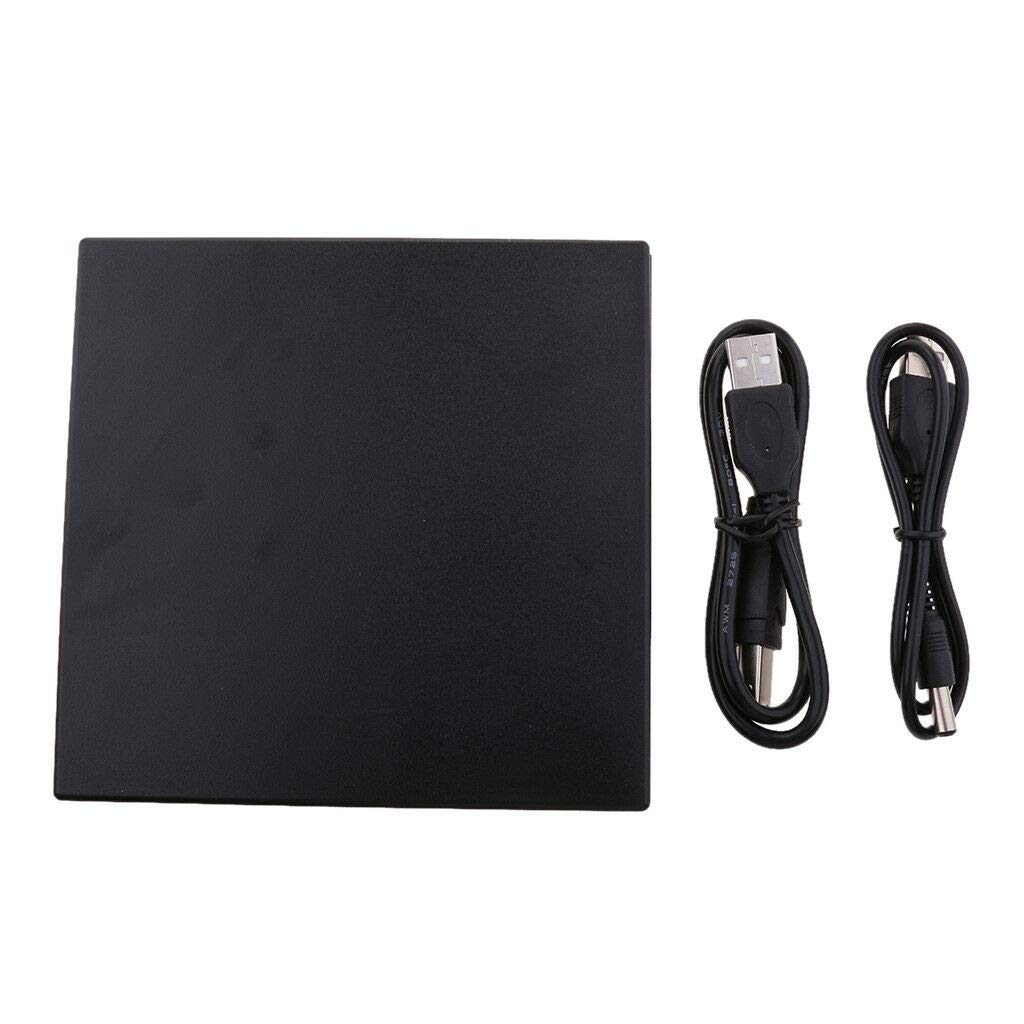 external usb 2.0 dvd rom drive cd rw writer player burner for netbook/pc