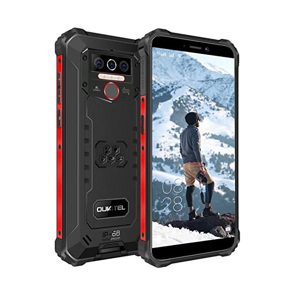 OUKITEL-WP5-Rugged-Cell-Phone-8000mAh-Battery-IP68-Waterproof-Rugged-Smartphone-55-HD-4GB-32GB-Unlocked-Phone-Face-ID-Fingerprint-Triple-Camera-Global-Version-4G-LTE-GSM-Cell-Phone-Black OUKITEL WP5 8000mAh Battery IP68 Waterproof Rugged Smartphone, 5.5in HD+ 4GB 32GB Unlocked, Face ID Fingerprint Triple Camera Global Version 4G LTE GSM Cell Phone (Black)