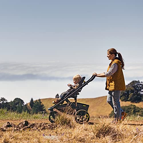 Veer Switchback &Roll Stroller Frame | 4 Wheel All-Terrain Stroller For Switchback Seat | Fits All Major Infant Car Seats (Adapters Sold Separate) | Shock Absorbing, Durable, Maneuverable, Collapsible #TOP7