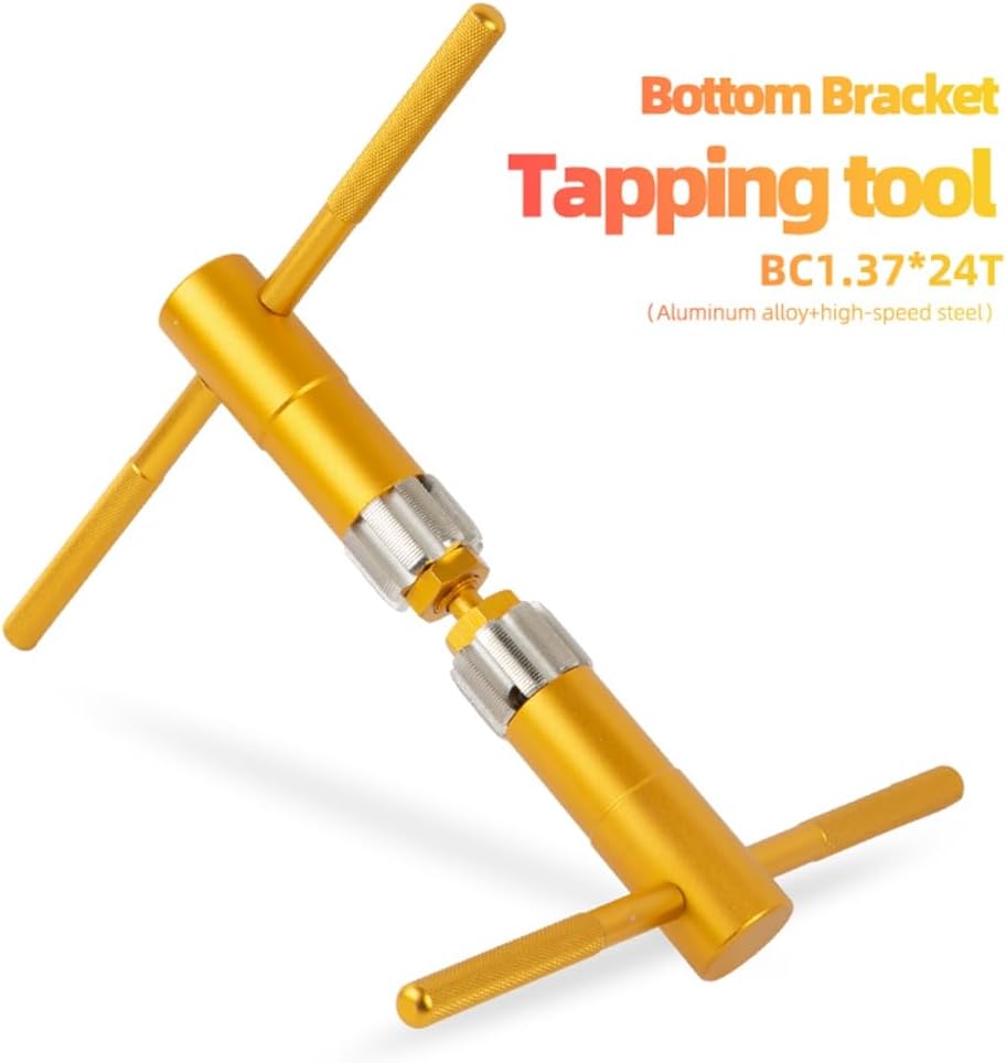 自転車 BSA スレッド ボトム ブラケット タッピング ツール BC 1.37x24T 自転車フレーム アルミニウム合金修理ツール