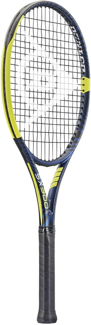 美品！最新！DUNLOP SX300 G3 Dunlop DTF SX 300 G3 NH Tennis Racket - 6, Black, Yellow