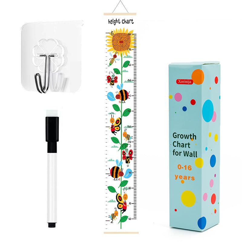Children's Growth Height Chart, Hangable and...