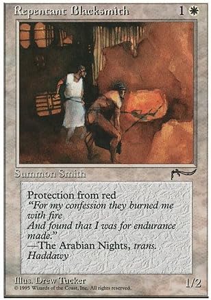 Magic The Gathering - Repentant Blacksmith - Chronicles