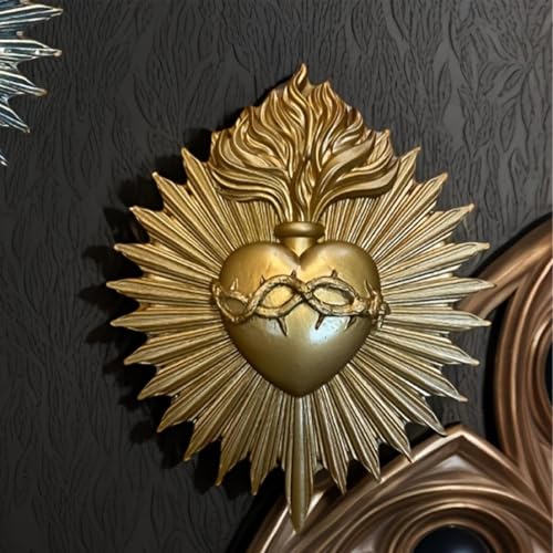 Corazón Sagrado religioso regalo espiritual de Navidad para decoración de iglesias 3