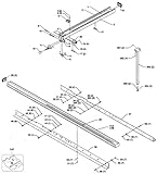 DELTA BC50 Biesemeyer Commercial Table Saw Fence System