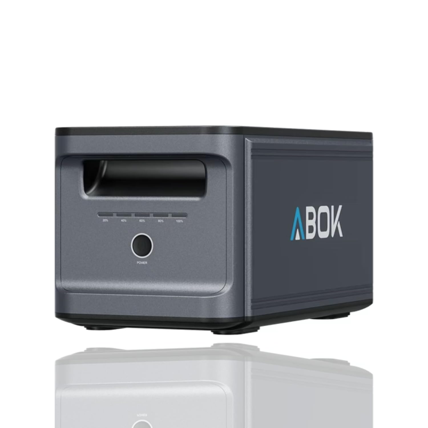 ABOK ARK2000 Station d'alimentation + 2 batteries supplémentaires ARK2000E MAX Set, générateur solaire LiFePO4 4608 Wh 2000 W, capacité maximale de stockage alimentation de secours pour la maison et