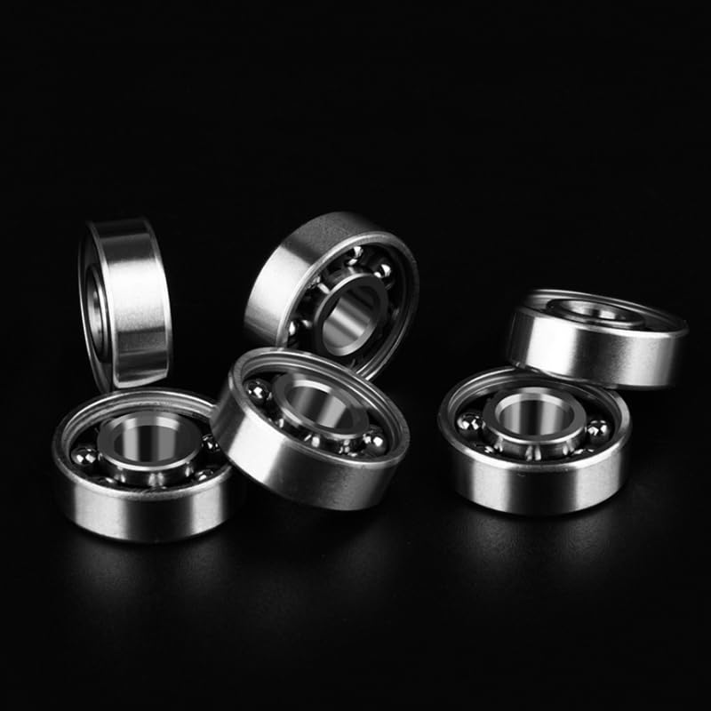 4pcs Bearing Steel 608 Inline Roller Wheel Bearing 8x22x7mm Shaft for Fingertip Gyro