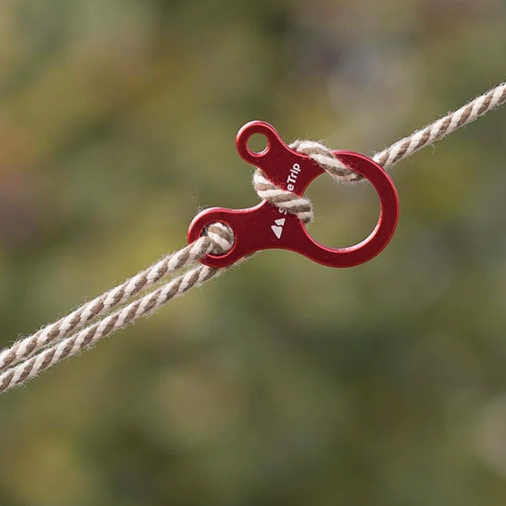 6 sztuk napinaczy linowych do namiotu, linka do namiotu, klamra 3 otwory, stop aluminium, przewód Guyline, napinacz do sznurka, napinacz sznurka, namiot, akcesoria do aktywności na świeżym