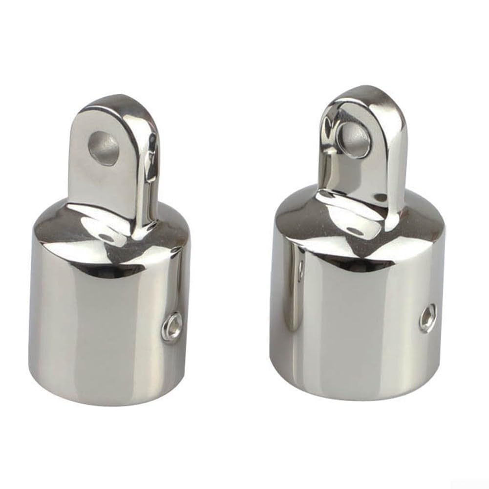 Tapa de extremo de ojo de acero inoxidable 316 para toldo de barco 22 mm