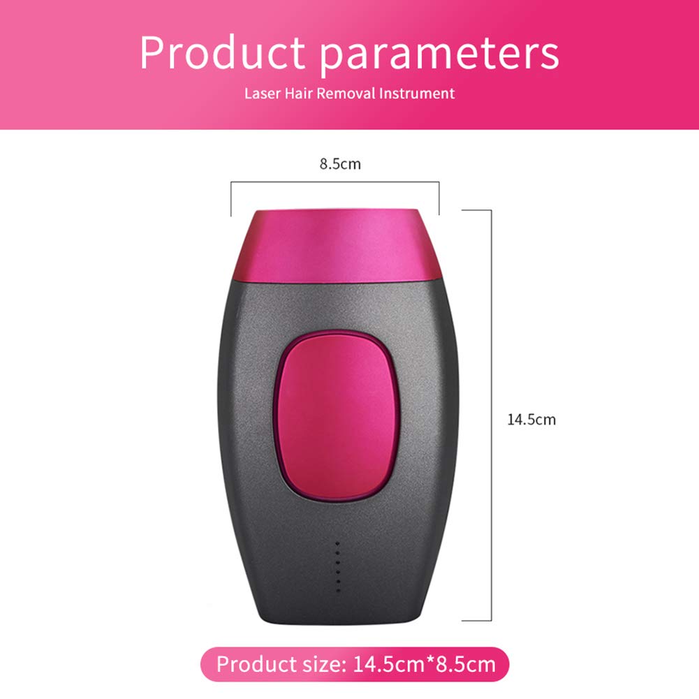 Epilatore elettrico IPL, Epilatore permanente bikini facciale femminile, Epilatore indolore corpo 600000 Lampeggiante