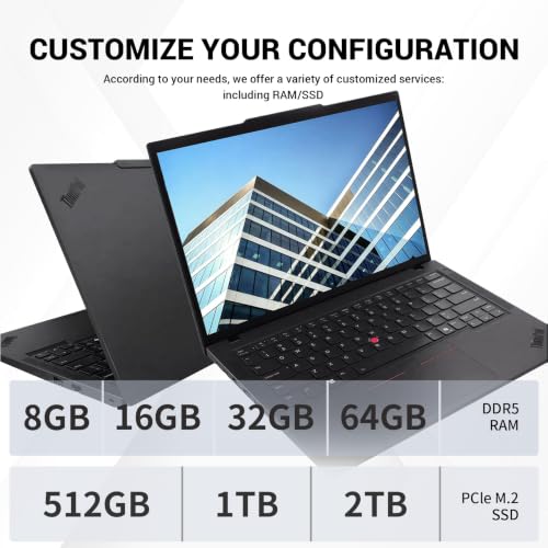 Image of LENOVO ThinkPad L16 Gen 2 Business Laptop, Intel Core Ultra 5 225U, 16 inch FHD+ Touchscreen, Customized 16GB-64GB DDR5, 512GB-2TB SSD, Webcam, Fingerprint Reader, HDMI, Wi-Fi 6, AI-Ready, Windows 11 Pro