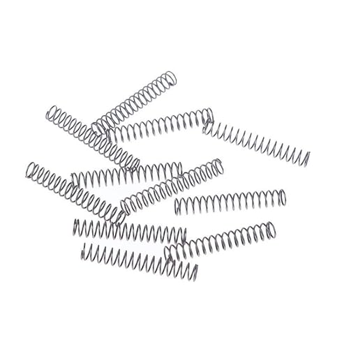 LITAO-XIE, Lt-spring, 30pcs Ballpoint Pen Spring Small Elongated Compression Spring Galvanized0.4 * 4 * 25mm (Size : 0.4x4x25mm)