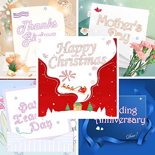 Aen Art Outline Pens, 24 Color Self-Outline Shimmer Markers Set, Doodle Markers Double Line Pen For Drawing, Greeting Card, Craft Project, Journal #TOP2