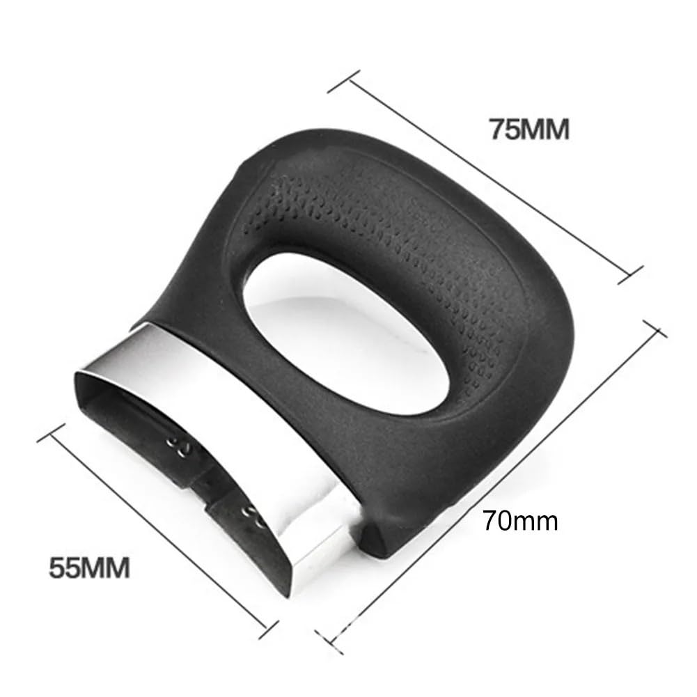 Ersatzgriff für Töpfe, Topfgriffe Ersatzteile Schwarz 4er oder 6er Pack(6PCS)