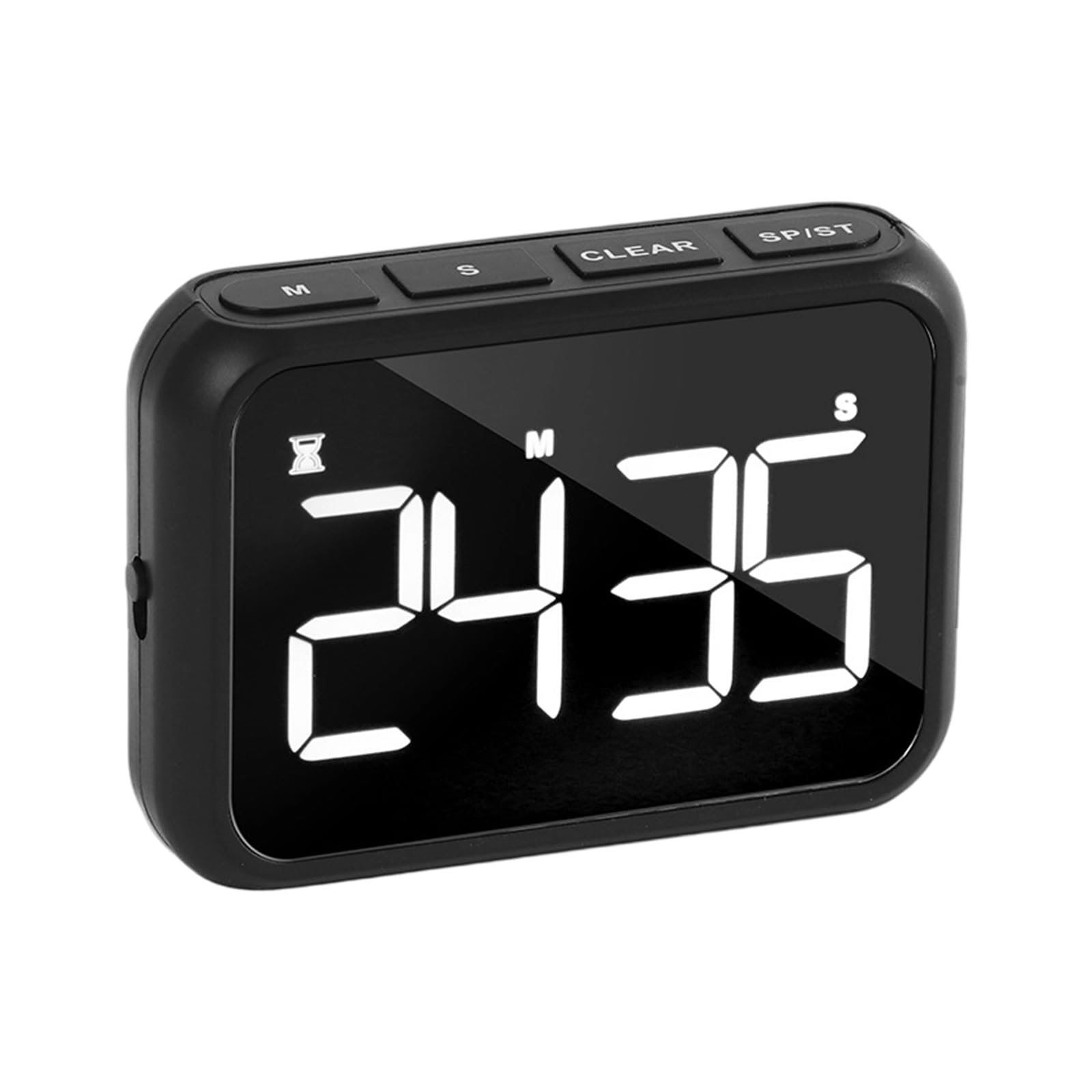 Large LCD Digital Timer with Base for Baking Cooking & Study Alarm Clock Clock Cooking Digital