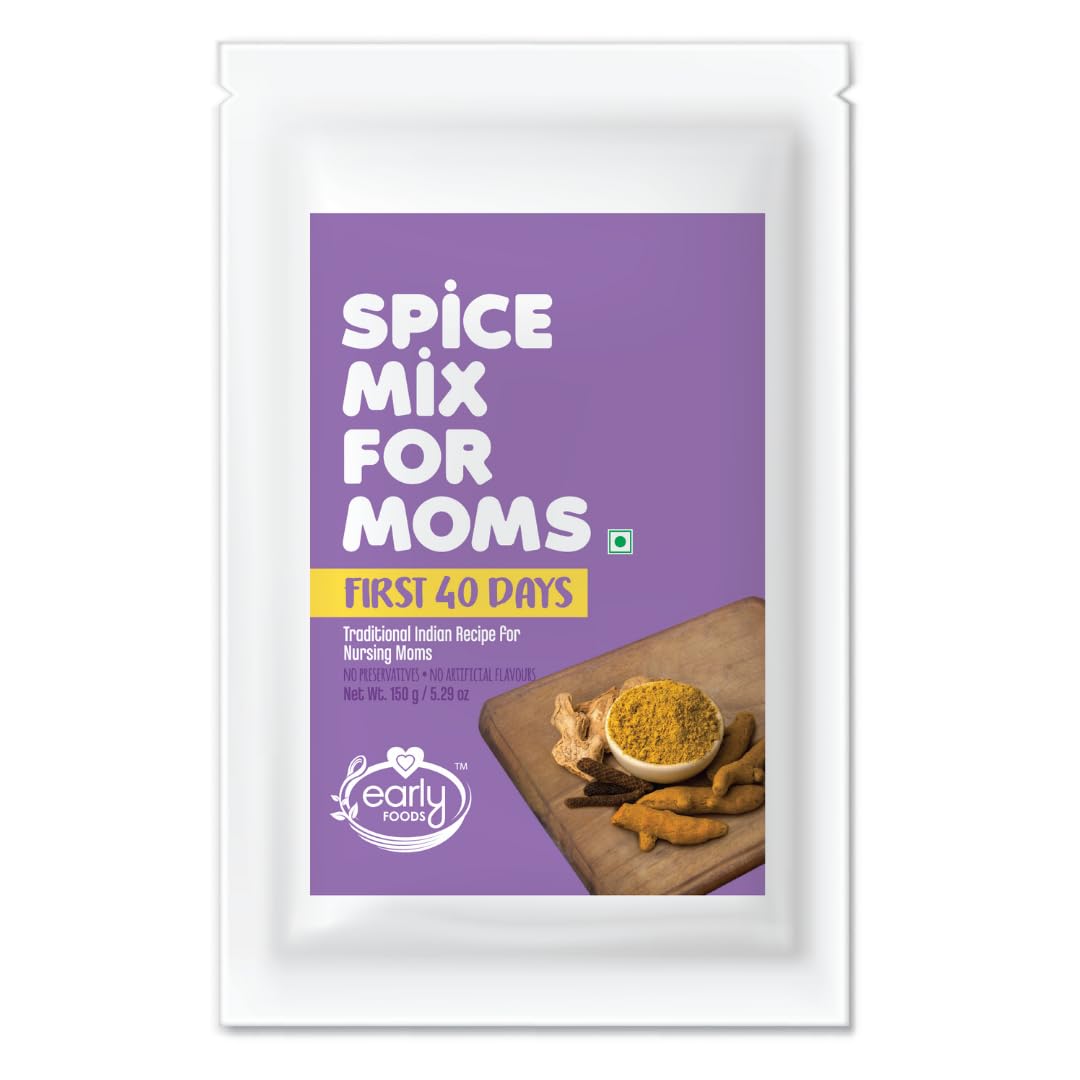 Early Foods - Spice Mix for Moms 150g | First 40 Days Postpartum Care | Inspired by Ayurveda (B0BZRQJHBF) Amazon Price History, Amazon Price Tracker