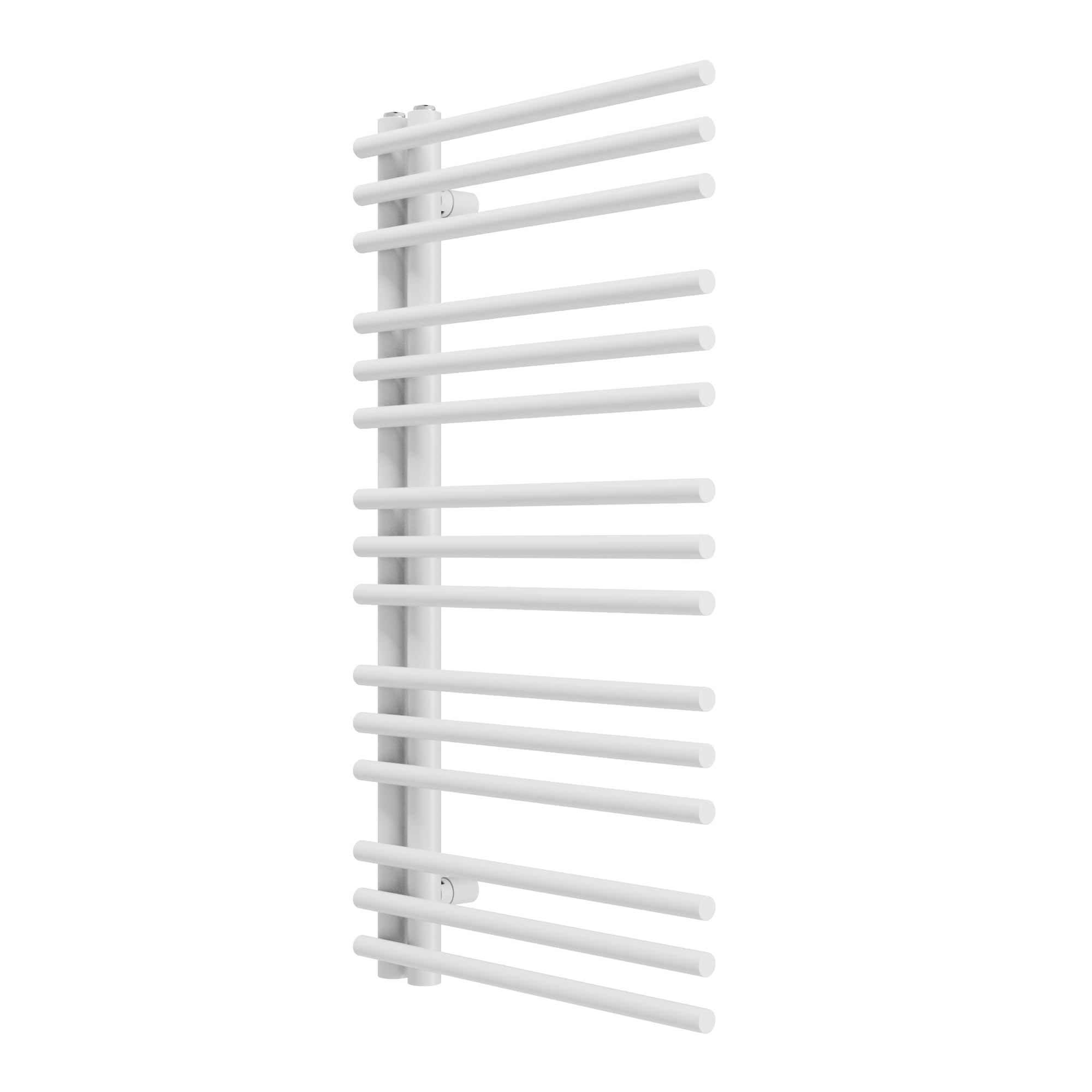 Granitan Termoarredo Bagno 90x50 cm - 400W - Termo Arredo da Bagno - Termoarredo Idraulico - Termosifone da Parete - Bianco