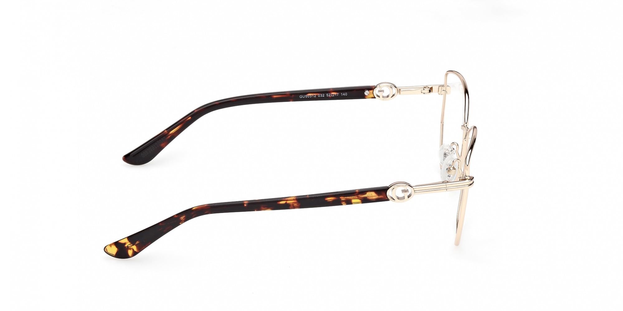 GUESS GU50312 032 Shiny Deep Gold 54/17/140 Gafas para mujer