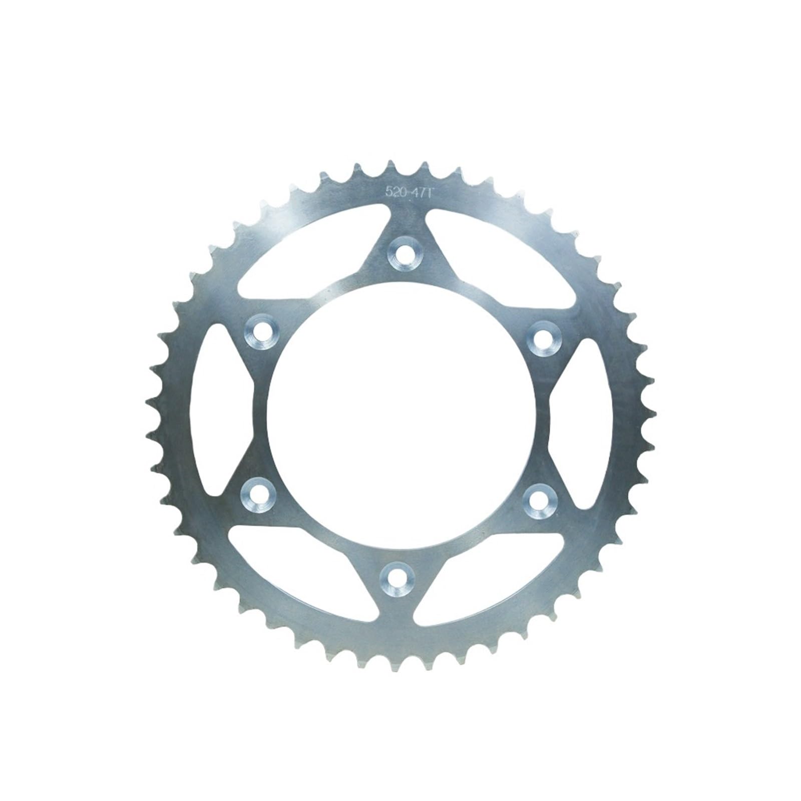 NKURTPC Motorcycle Sprocket Fit For CR125R CRF230L XR400 CRM250 520 Chain Steel Disc Rear Chain Sprocket 41T 45T 47T 50T 52T 56T 60T(47T)