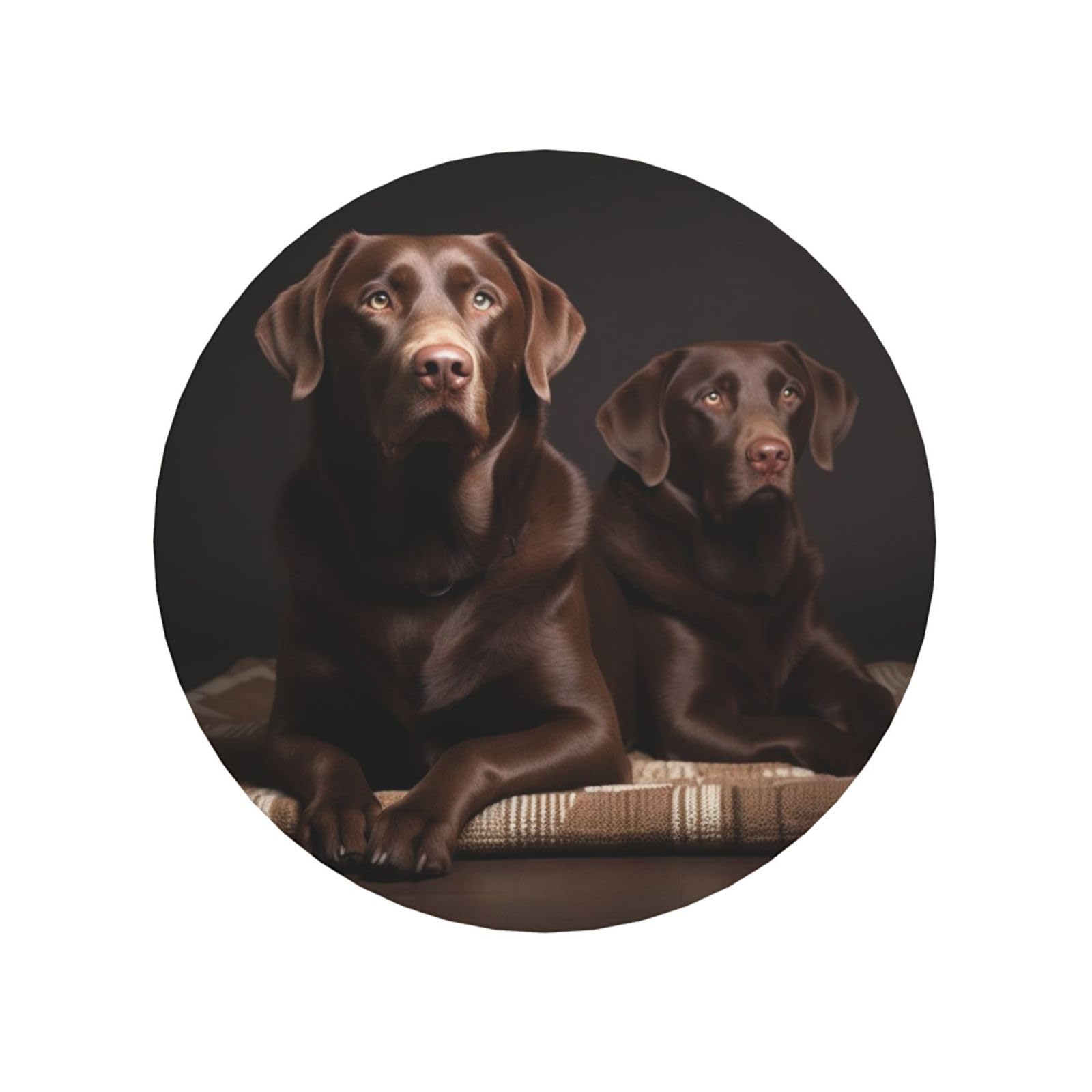 Brown Labrador Retriever Fridge Magnets Cute Strong Refrigerator Magnets Fun Magnet for Locker Office Whiteboard Decor, Door Magnets Decorative Magnetic Stickers for Home Decor