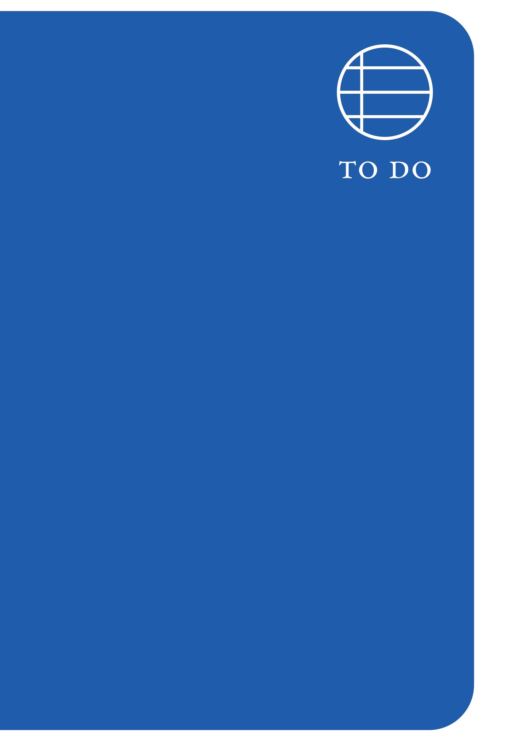 Cornflower Blue Pocket To Do Notebook (Original Softcover Today Planners)