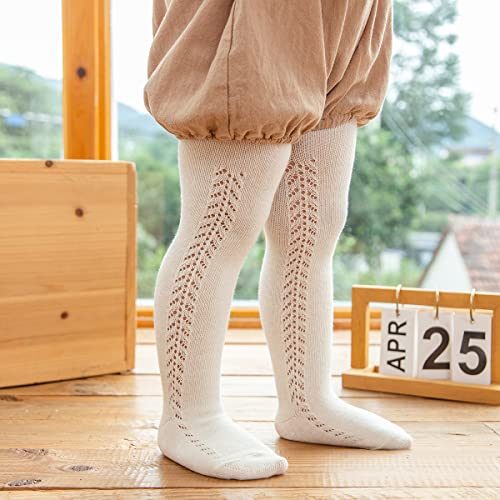Baby Girls Tights Knit Lace Mesh Breathable Stockings Toddler Pantyhose Infant Leggings3