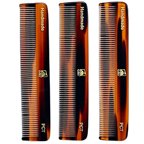 G.b.s Handmade 5In Pocket Comb For Beard And Hair Grooming, Pct, Pack Of 3 #TOP1
