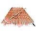 Produktbild Rosennie_Beauty 20PCS Diamanten Makeup Pinsel Set bilden Foundation Eyebrow Eyeliner erröten kosmetische Concealer Pinsel Geschenkset Frauen Lidschatten Pinselset Kosmetische Werkzeuge (B)