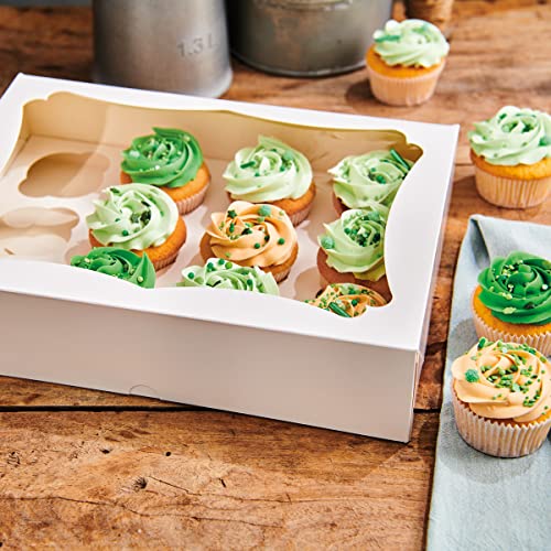 FunCakes F80325 Cake Box, Paper, Weiß, 12 Standard-Cupcakes/24 Mini - 3 Stück - Image 2