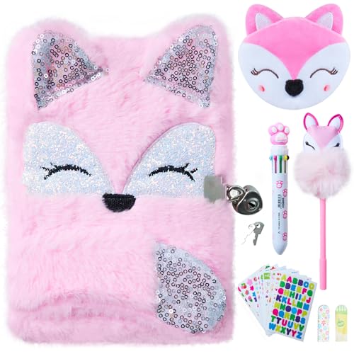 Carnet de notes intime fille 6 à 8 ans : idée cadeau anniversaire originale