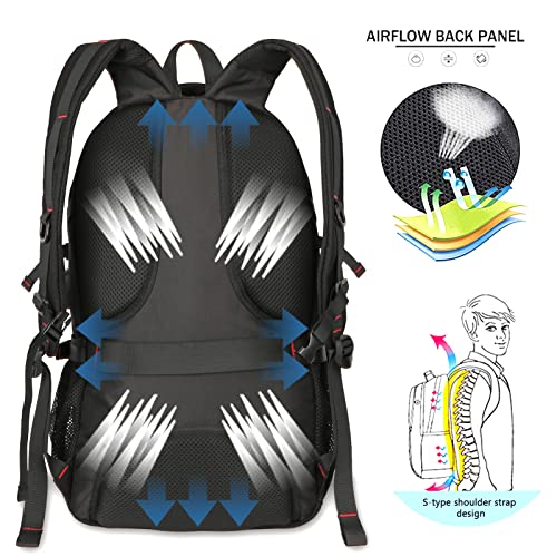 Mochila Executiva Resistente de Alta Masculina à prova de água de Grande, bolsa tiracolo antirroubo,