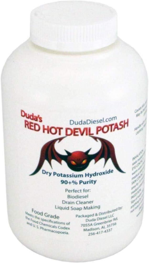 12 lb Potassium Hydroxide Meets Food Chemical Codex High