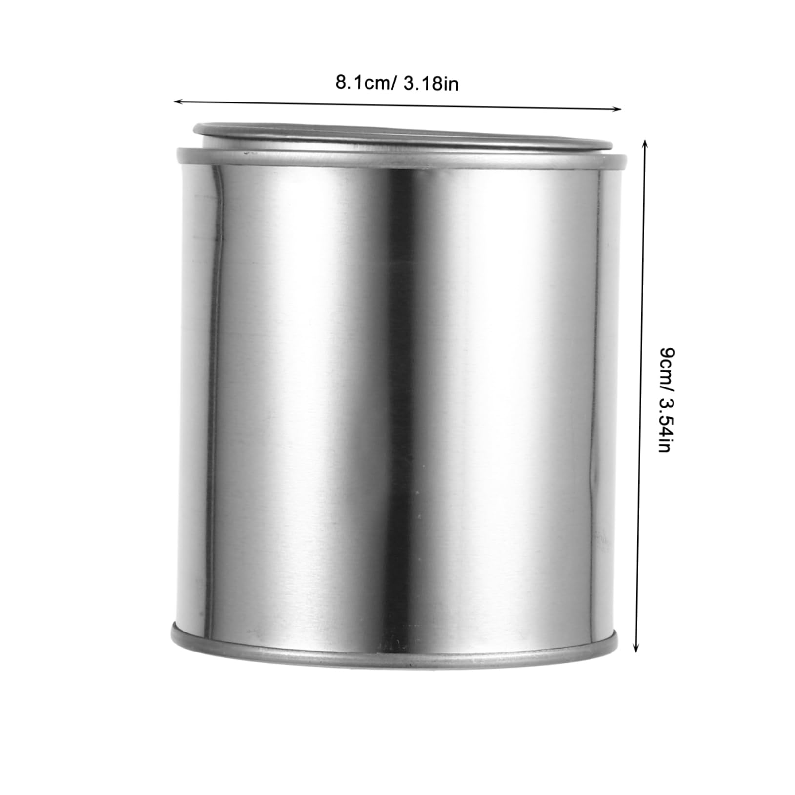 SHINEOFI 12piezas Cubo De Pintura Vacío Sellado Lata De Multiusos Contenedor De Almacenamiento De para Muestreo De Pintura Pigmentada Unidades