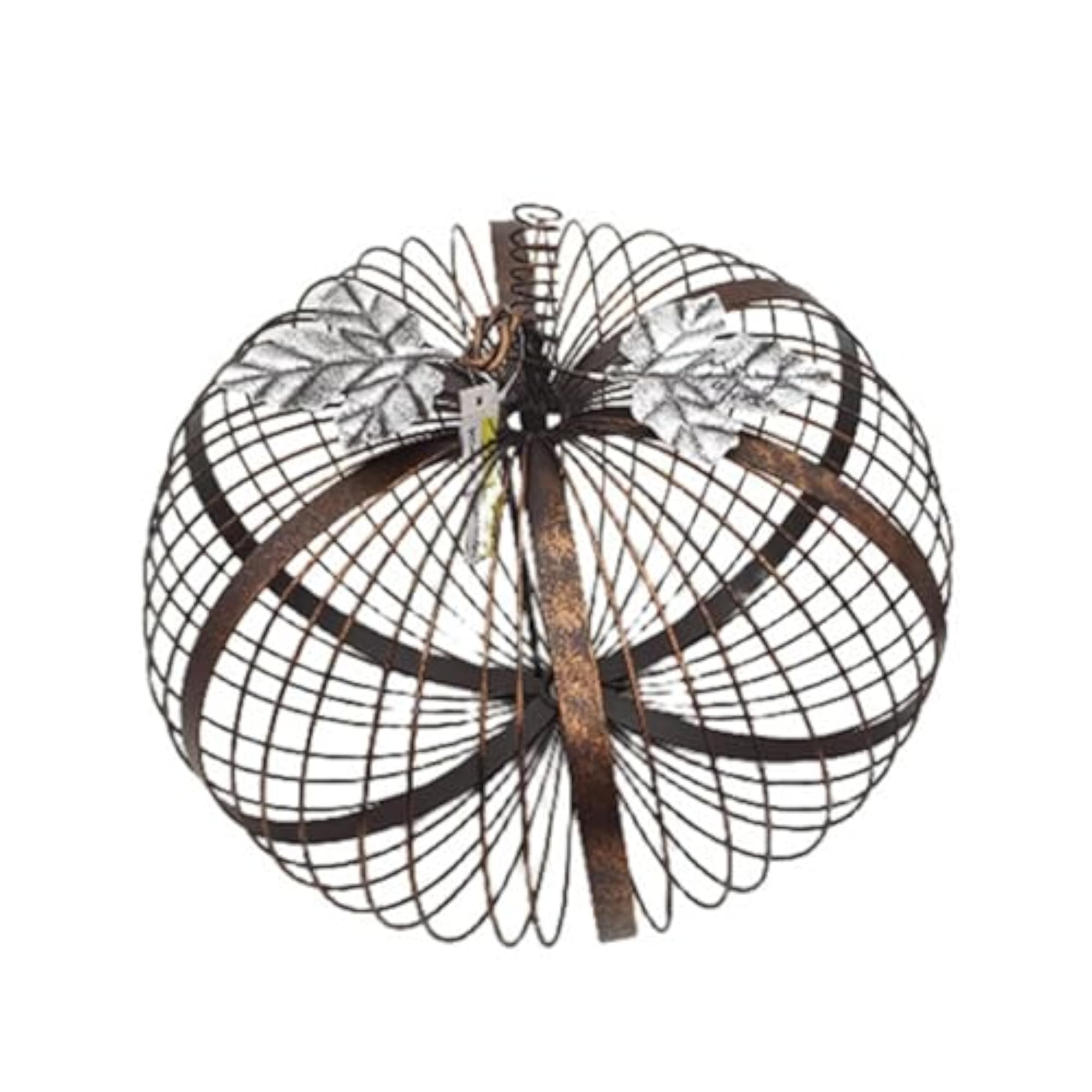 Iron Pumpkin Table Centerpiece for Thanksgiving Decoration