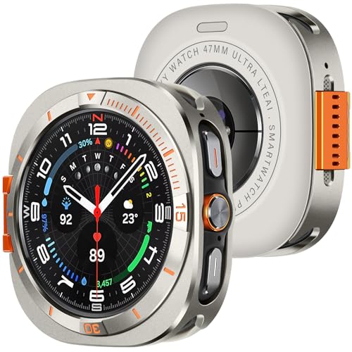 Coque protection pour Galaxy Watch contre les rayures boîtier 2 en 1