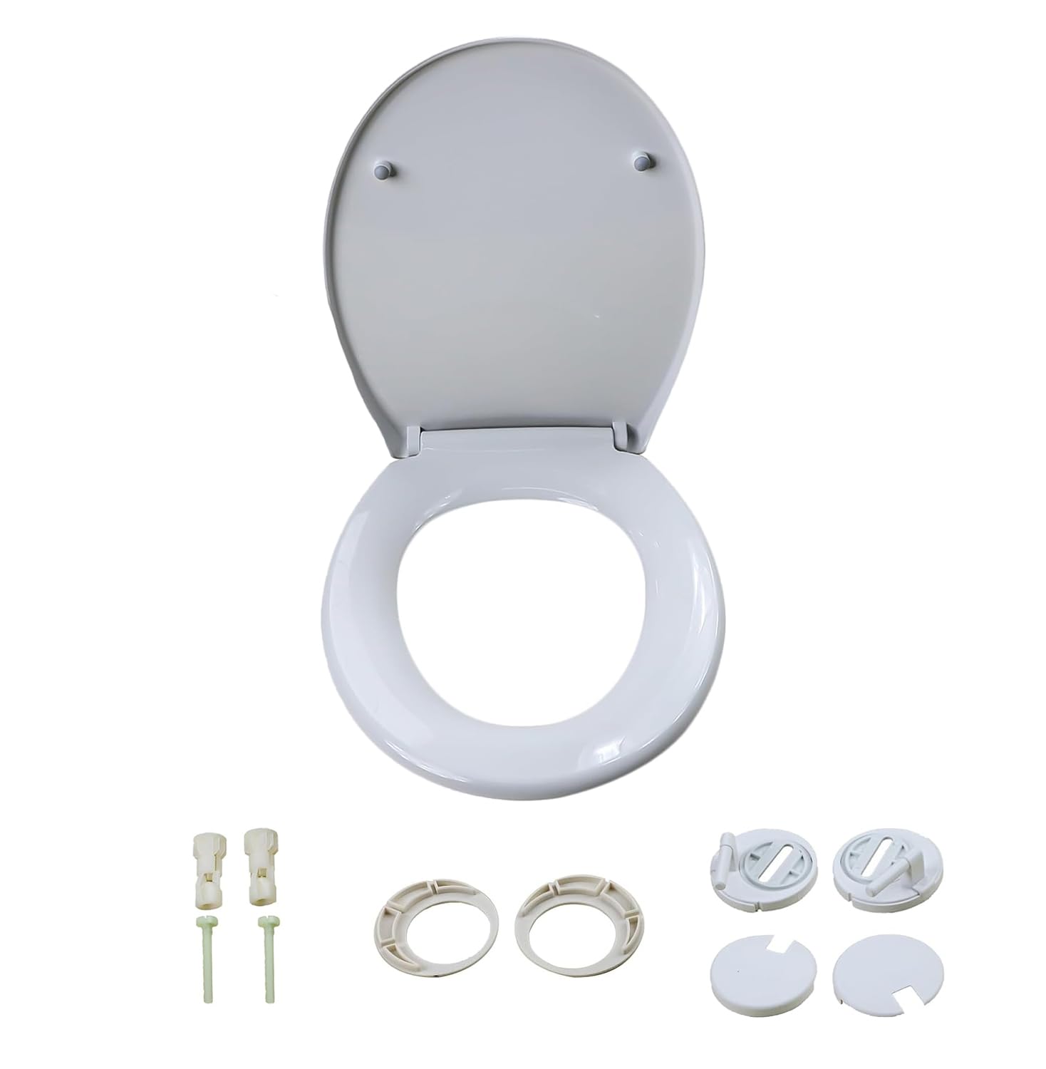 Abattant WC blanc modèle B classique sans amortisseur