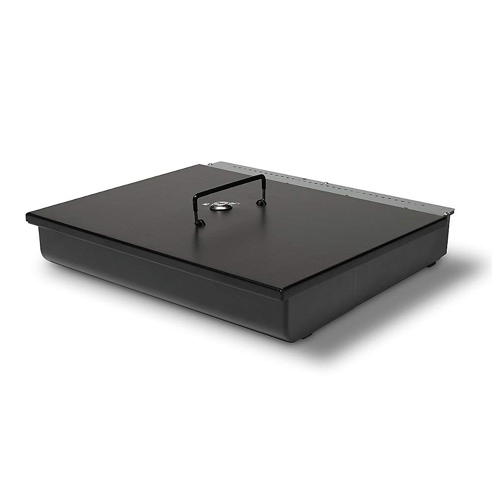 Safescan Coperchio con serratura 3540L che chiude il cassetto contanti, Coperchio metallico sicuro che funziona ottimamente con le soluzioni per cassa, Adatto per il cassetto Safescan 3540T