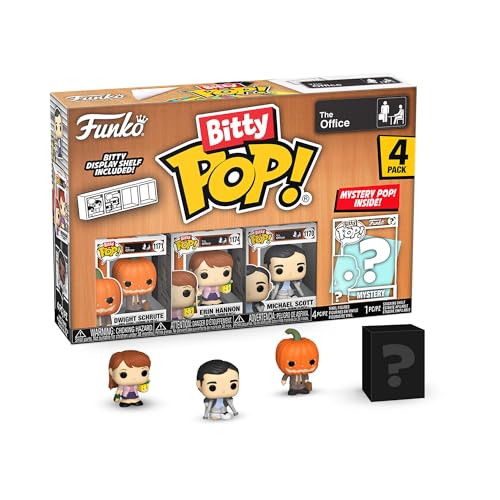 Funko Bitty POP! 4-Pack: The Office - Dwight with Pumpkinhead