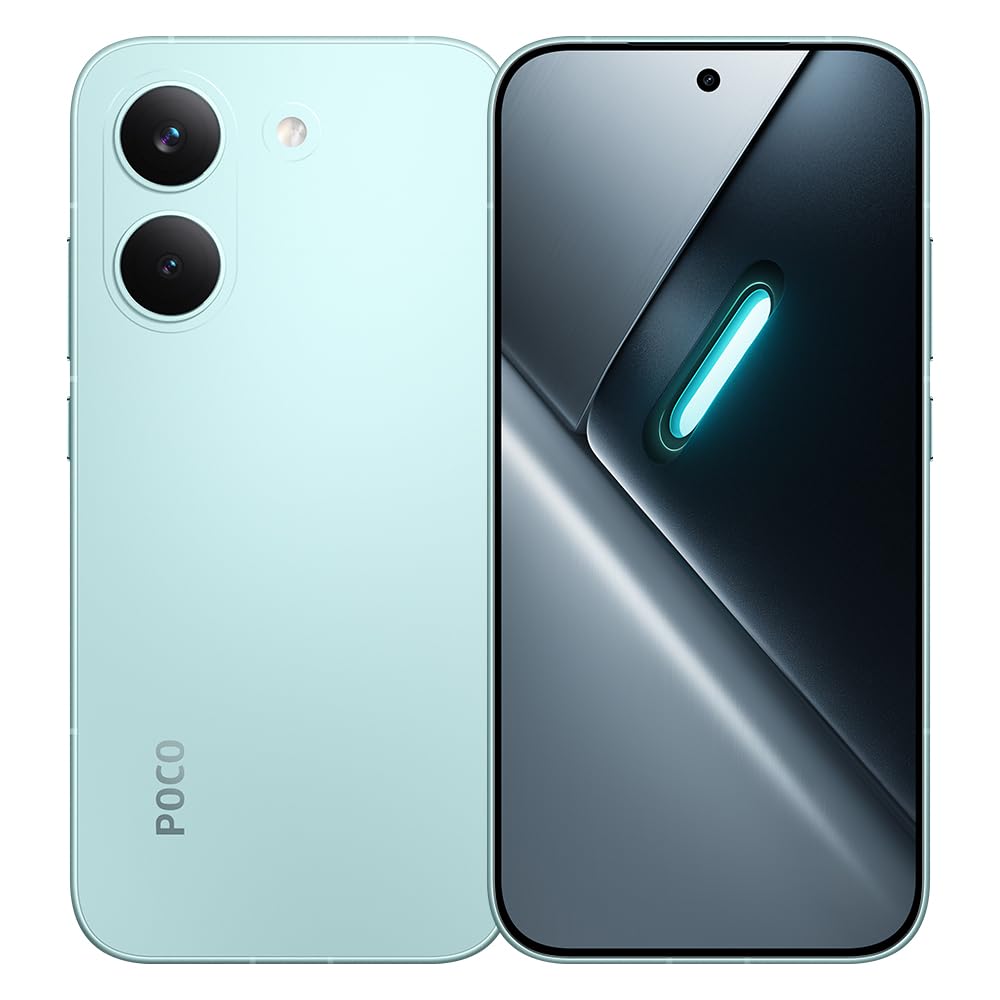 XIAOMI Poco X8 Pro, Smartphone 12+512 GB, Procesador de Alta Gama Dimensidad 8500-Ultra, Pantalla AMOLED Ultra-Luminosa, 50 MP, OIS, Cyan (con Cargador)