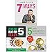 Price comparison product image 7 Ways Easy Ideas for Every Day of the Week [Hardcover], Nom Nom Italy In 5 Ingredients, 5 Simple Ingredients Slow Cooker 3 Books Collection Set