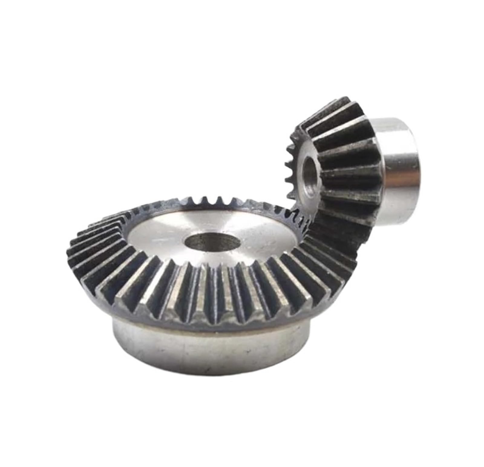 Bevel Gear Pinion Hardware Mechanical 1.5M 1:2 Bevel Gear 15T 16T 18T 20/30/32/36/40 Teeth Straight Bevel Gears 90 Degrees Drive(15T-30T)