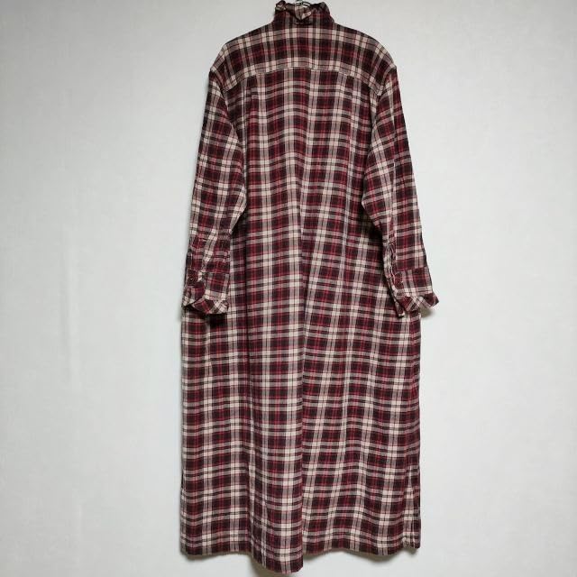 45R☆インドネルのタックフリルワンピース/レッド♪ 【公式通販】